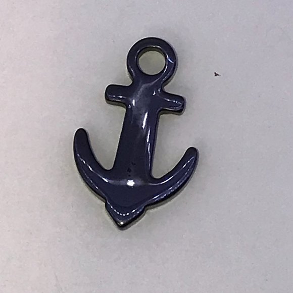 Hematite Anchor Pendant - Picture 1 of 7